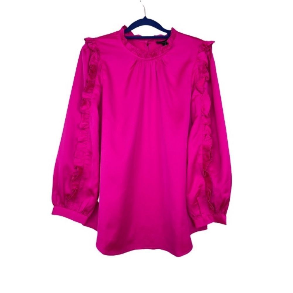 J. Crew Ruffle Sleeve Top NWT
